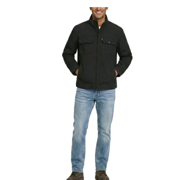 Men's Black Levi’s Jacket - Picture 2 of 14